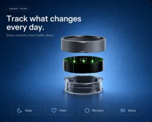 Fittr Hart 360° Smart Health & Fitness Ring – Premium Wearable - Image 3