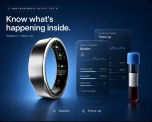 Fittr Hart 360° Smart Health & Fitness Ring – Premium Wearable - Image 2