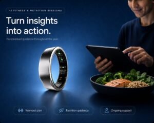 Fittr Hart 360° Smart Health & Fitness Ring – Premium Wearable - Image 4
