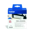 Brother DK-22205 IND 62mm x 30.48m Continuous Paper Label Roll