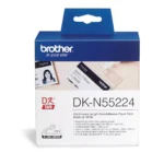 Brother DK-N55224 54mm x 30.48m Continuous Paper Label Roll