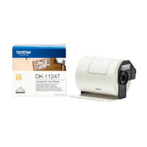 Brother DK-11247 103mm x 164m Continuous Paper Label Roll