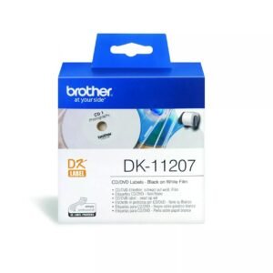 Brother DK-11207 58mm x 58m Die-Cut Label Roll