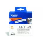 Brother DK-11203 17mm x 87m Die-Cut Label Roll