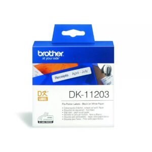 Brother DK-11203 17mm x 87m Die-Cut Label Roll