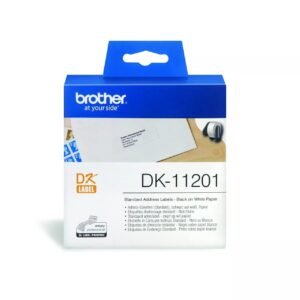 Brother DK-11201 29mm x 90m Die-Cut Label Roll