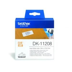 Brother DK-11208 38mm x 90m Die-Cut Label Roll