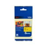 Brother M-K631 Black on Yellow P-Touch Label Tape
