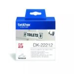 Brother DK-22212 62mm x 15.24m Continuous Film Label Roll
