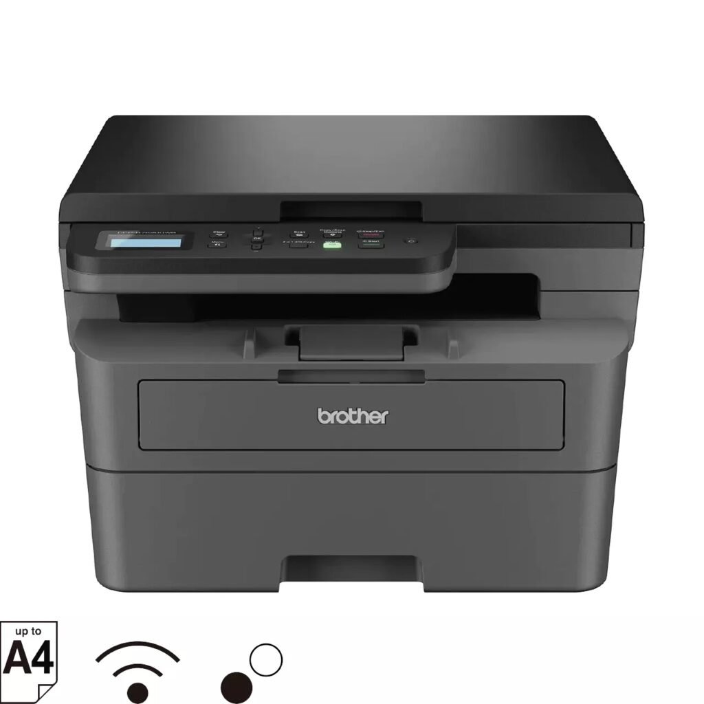 Brother DCP-B7620DWB – Wi-Fi Duplex Monochrome Laser All-in-One Printer for Office