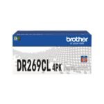Brother DR269CL 4PK Drum Unit Cartridge (PACK OF 4) for  HL-L3220CDW, HL-L3280CDW, DCP-L3560CDW, MFC-L3760CDW