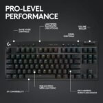 Logitech G PRO X TKL Lightspeed Wireless RGB Gaming Keyboard - Image 5