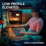 Logitech G915 X LightSpeed Wireless GL Brown Tactile Gaming Keyboard - Image 2