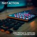 Logitech G915 X LightSpeed Wireless GL Brown Tactile Gaming Keyboard - Image 3