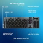 Logitech G915 X LightSpeed Wireless GL Brown Tactile Gaming Keyboard - Image 6