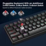 KOORUI MK061 Mini Size 61 Keys Gaming Keyboard - Image 3