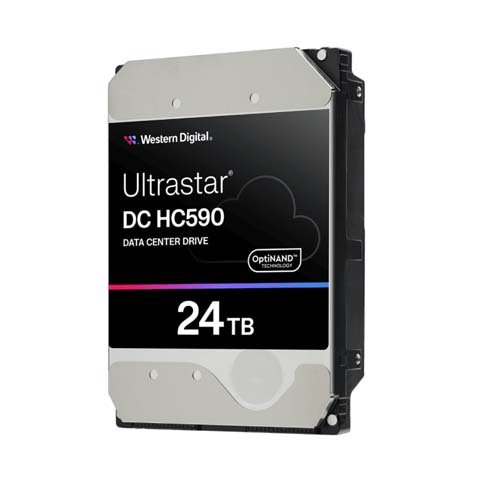 cead0da1e6733f8ae2d3dde179c05a3e833a10c6f02ab00c294475ee85f241cb.0 WD Ultrastar DC HC590 24TB 7200 RPM SATA Enterprise Hard Drive WUH722624ALE6L4 - Image 1