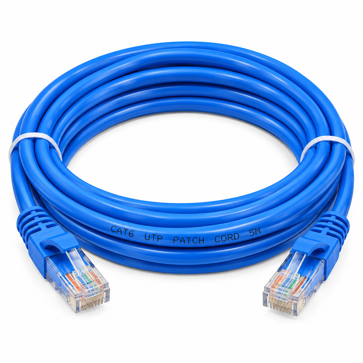 file_00000000212481f6aaf19386f573fc01 5mtr Cat-6 Patch Cord Lan Cable - Image 1