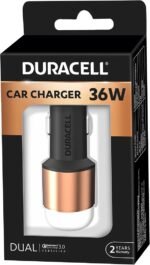 Duracell 36W Fast Car Charger Adapter - Image 6