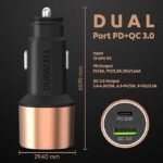 Duracell 38W Fast Car Charger Adapter - Image 2