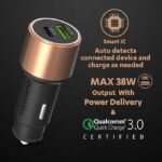 Duracell 38W Fast Car Charger Adapter - Image 3