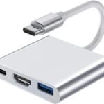 USB-C to HDMI + USB 3.0 + Type-C 3-in-1 Multiport Hub Adapter
